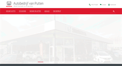 Desktop Screenshot of garagevanputten.nl